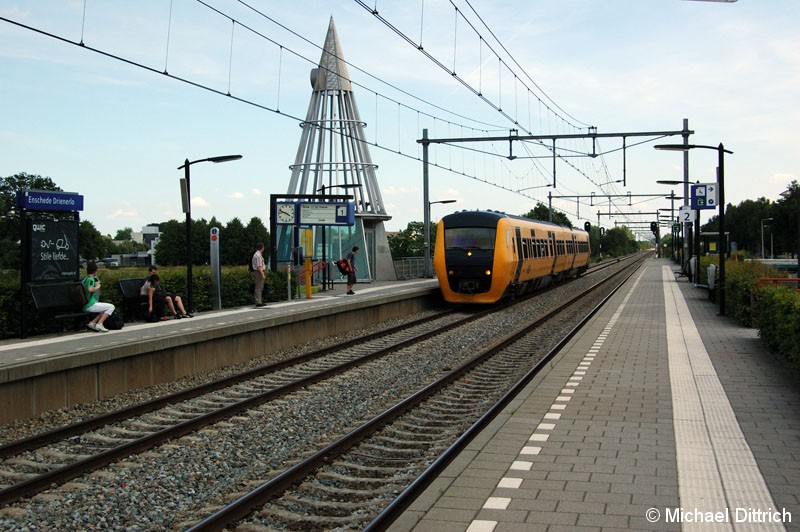 Bild: 3412 als Stoptrein in Enschede Drienerlo.