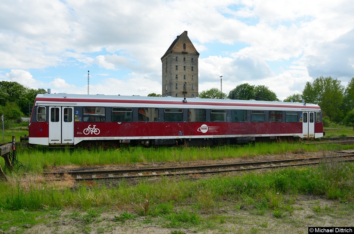Bild: 626 043 abgestellt in Pritzwalk.