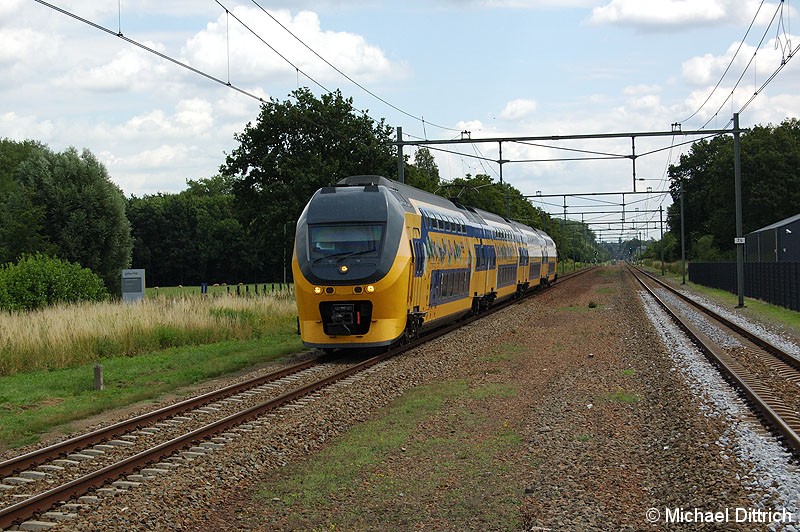 Bild: Der 9514 kommt als IC in Spaubeek durchgefahren.