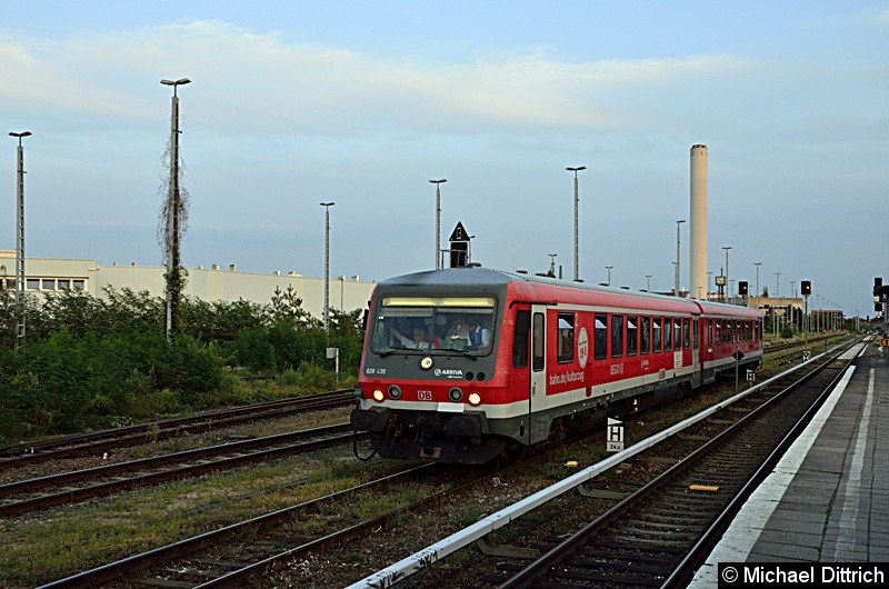 Bild: Sonderfahrt des VIV e.V. zum Thema i2030. 
Hier im Güterbahnhof Marienfelde.