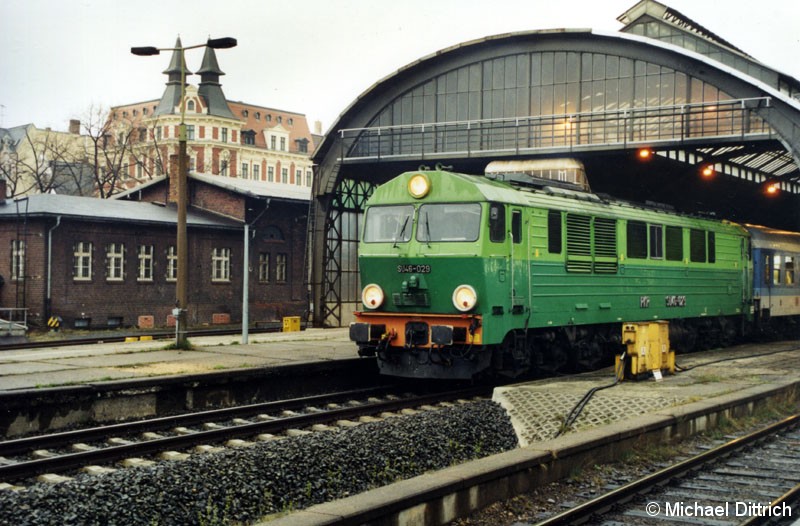 SU 46-029 mit einem IR in Görlitz.