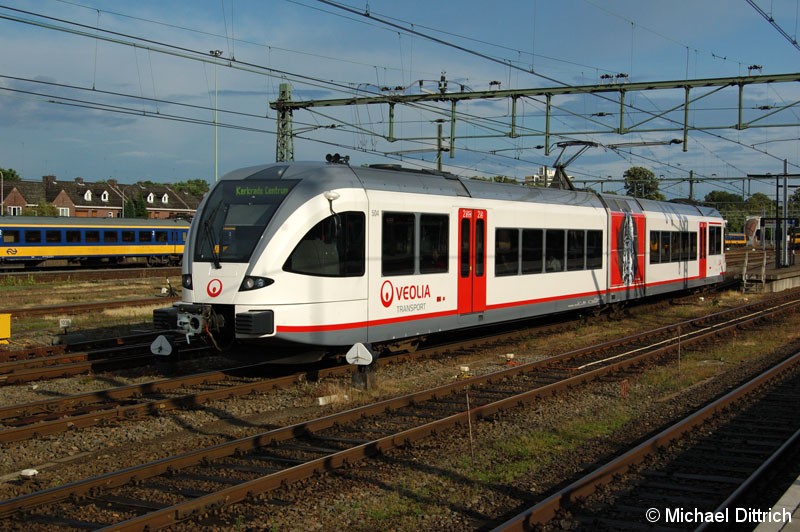 Bild: Veolia Triebwagen 503 als IC nach Heerlen.