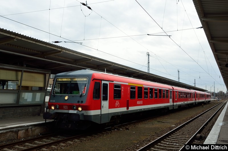 628/928 656 als RE 66 in Berlin-Lichtenberg.
