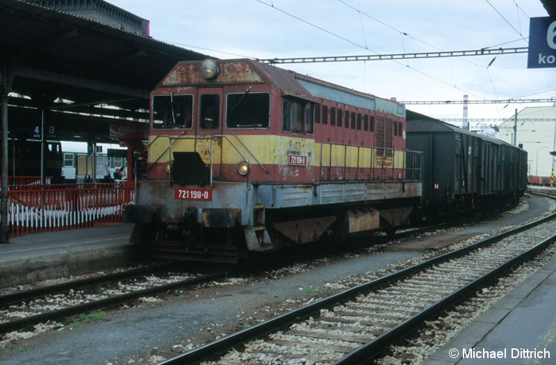 Bild: 721 198 in Brno hl. n.