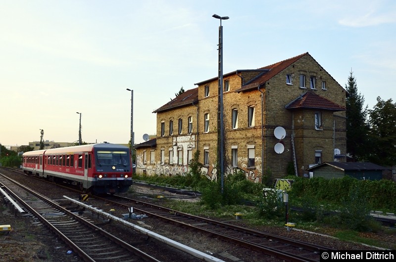 Bild: Sonderfahrt des VIV e.V. zum Thema i2030. 
Hier im Güterbahnhof Marienfelde.