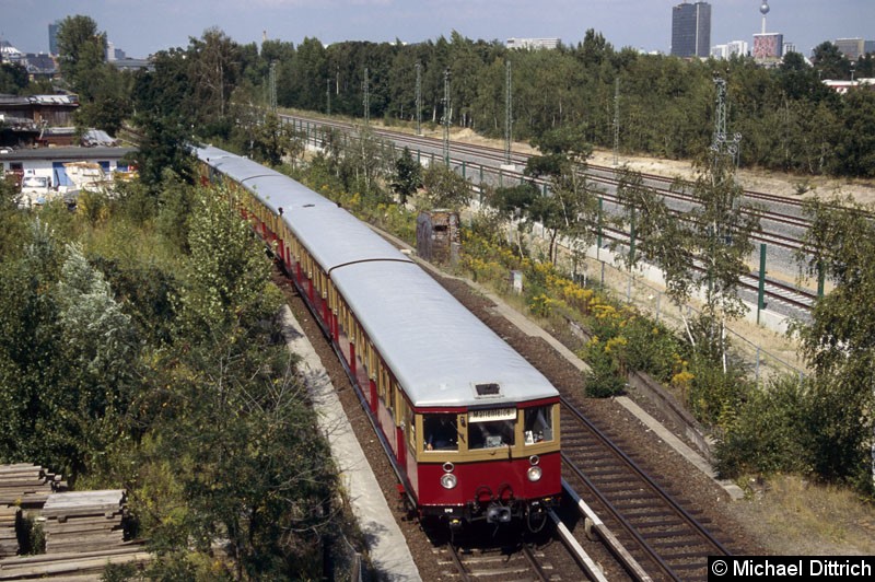Bild: Zwischen Yorckstraße und Papestraße (heute: Südkreuz).
