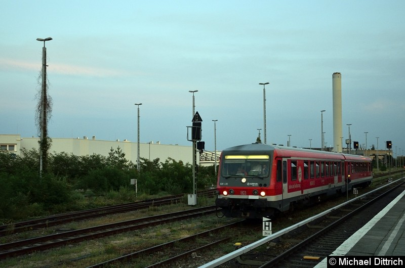 Bild: Sonderfahrt des VIV e.V. zum Thema i2030. 
Hier im Güterbahnhof Marienfelde.