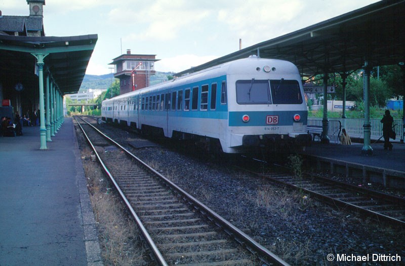 Bild: 614 053 als RB 25811 in Seesen.