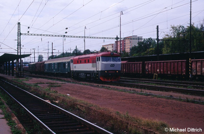 Bild: Auch die 749 081 trafen wir in Karlovy Vary wieder.