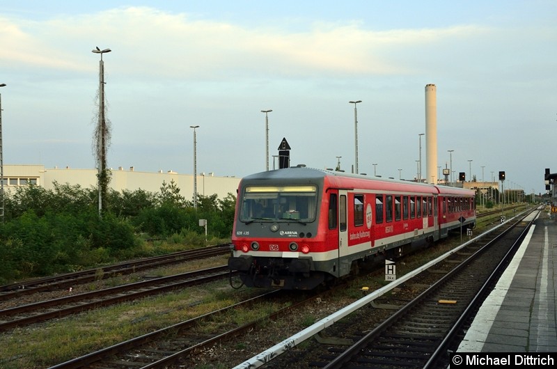 Bild: Sonderfahrt des VIV e.V. zum Thema i2030. 
Hier im Güterbahnhof Marienfelde.