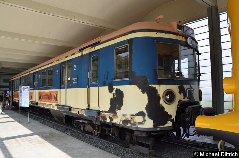Bild: Hamburger S-Bahnwagen 471 144. Ausgmustert  am 28. Februar 1990, kam er kurz danach ins Museum nach Salzgitter.