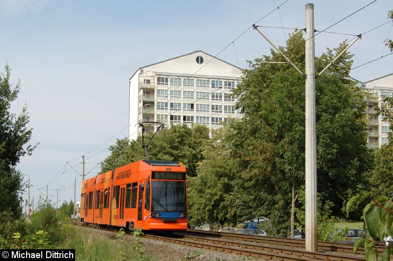 Bild: 1102 auf dem Weg nach Lößnig zwischen Moritz-Hof und Lößnig.