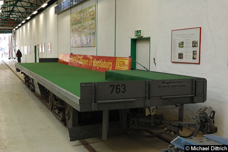 Bild: Dieses Fahrzeug steht ebenfalls im Museumsdepot Sudenburg.