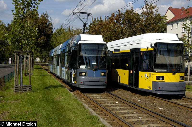 Bild: 2028 kurz vor der Haltestelle Landsberger Allee/Petersburger Straße.