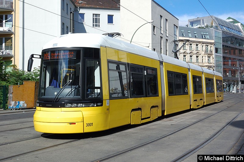 Bild: 3001 als Linie M5 in der Großen Präsidentenstr.