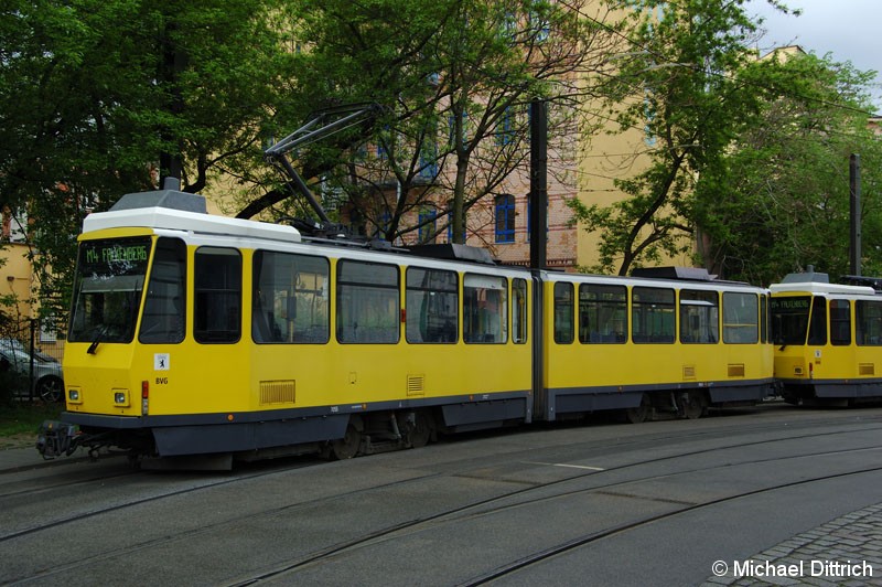 Bild: 7055 als Linie M4 in der Großen Präsidentenstraße.