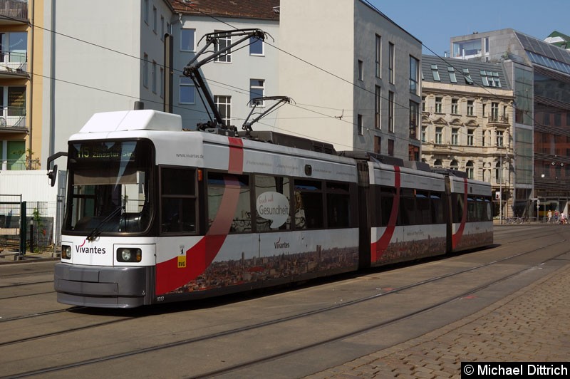 Bild: 1013 als Linie M5 in der Großen Präsidentenstraße.
