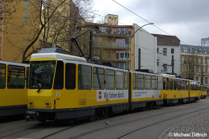 Bild: 7027 als Linie M5 in der Großen Präsidentenstraße.