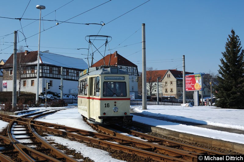 Bild: Wagen 16 bei einer Sonderfahrt.