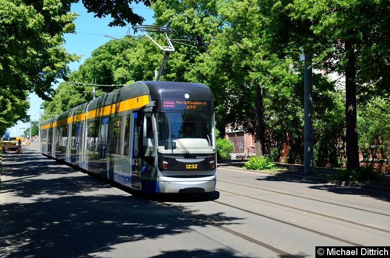 Bild: 1232 als Linie 11 in der Bornaische Str.