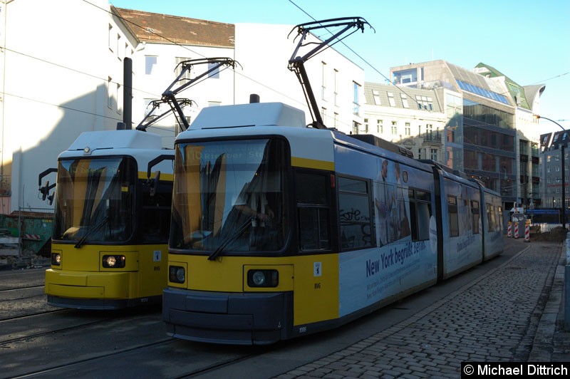 Bild: 1086 als Linie M6 in der Großen Präsidentenstraße.