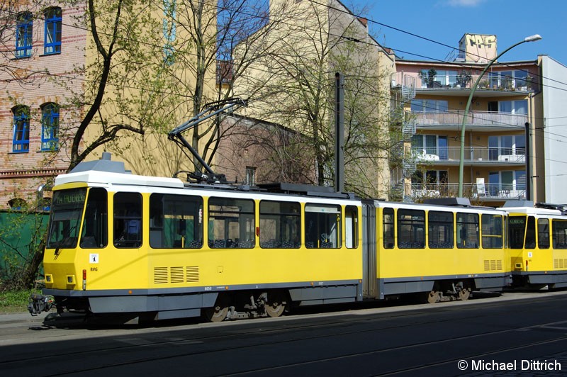 Bild: 6050 als Linie M4 in der Großen Präsidentenstraße.