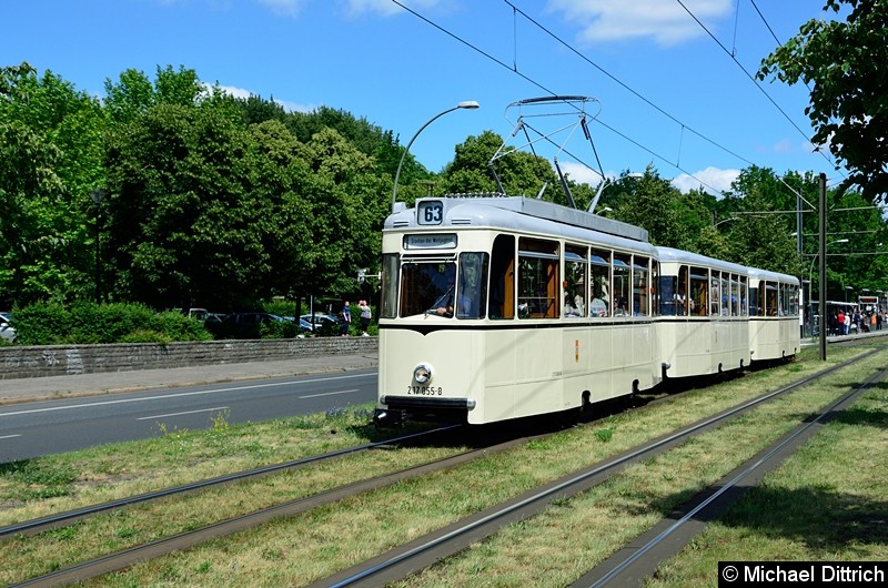 Bild: Der Rekozug (217 055-8 + 267 006-1 + 267 428-2), als fünfter Teilnehmer.