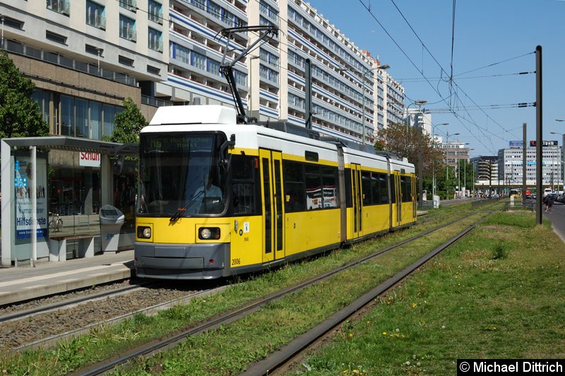 Bild: 2006 als Linie M5 an der Haltestelle Spandauer Str./Marienkirche.