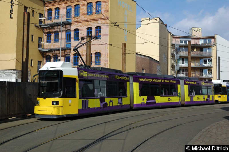Bild: 1023 als Linie M4 in der Großen Präsidentenstraße.