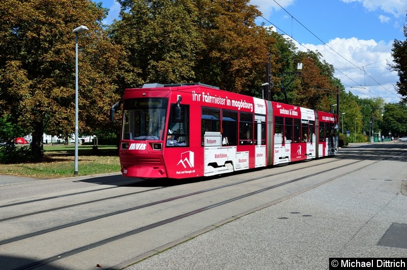 Bild: 1350 als Linie 2 in der Listemannstr. kurz vor der Weitlingstr.