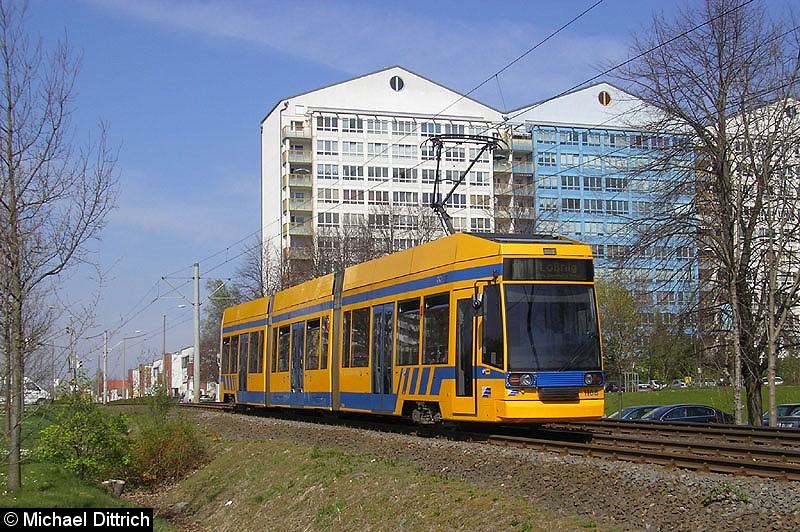 Bild: 1108 auf dem Weg nach Lößnig zwischen Moritz-Hof und Lößnig.