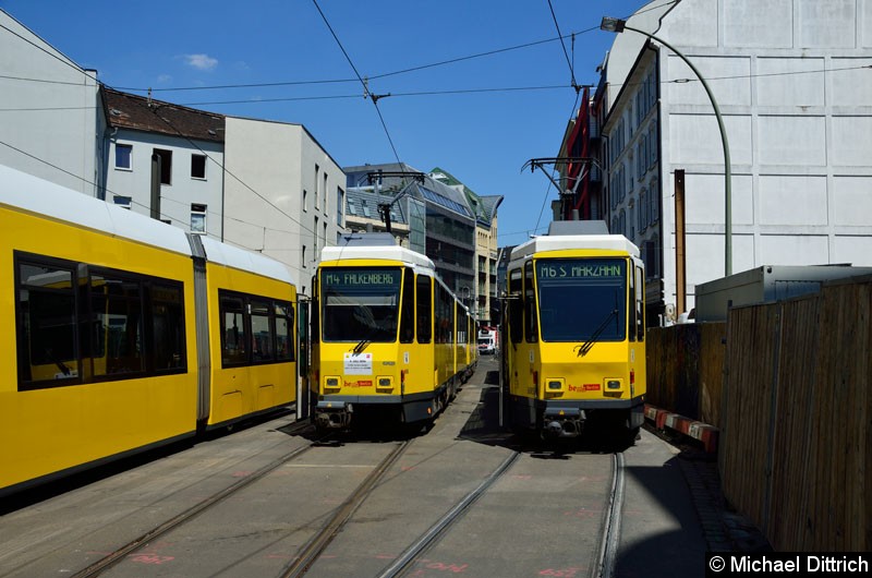 Bild: 7057 + 7058 in der Großen Präsidentenstr.